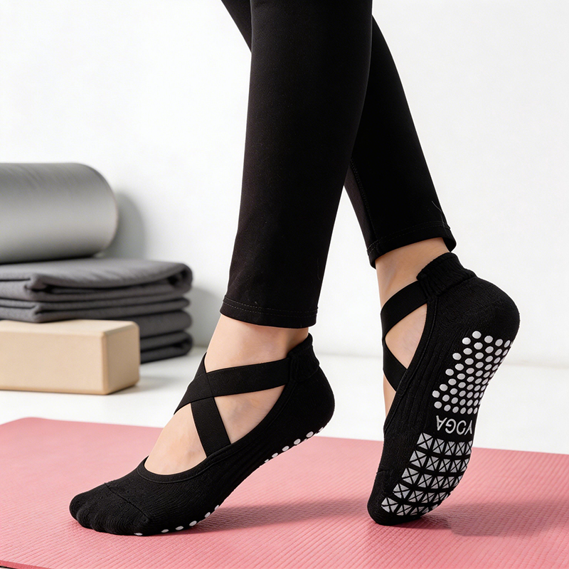 Pilates & Yoga Wohlfühlen Forchheim - Women Non-Slip Yoga Socks Silicone Indoor