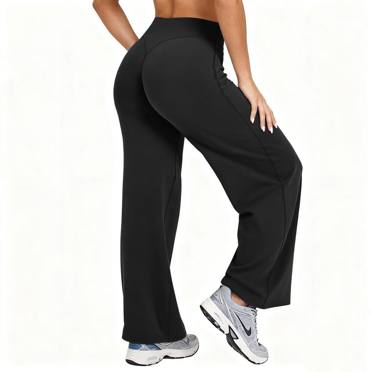 Pilates & Yoga Wohlfühlen Forchheim - Women Plus Size Yoga Wide-leg Pants