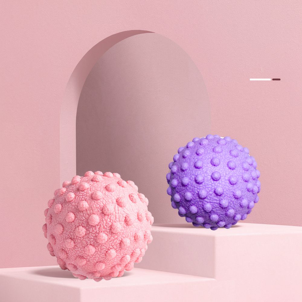 Pilates Yoga Ball Workout - Muscle Relaxation Massage Ball Set Peanut