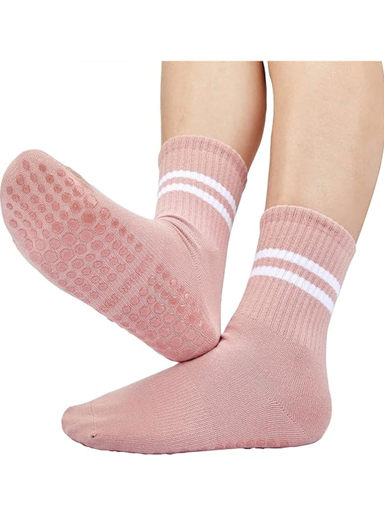 3 Pairs of Yoga Socks, Non-Sli - Medias Para Pilates Y Yoga review and price
