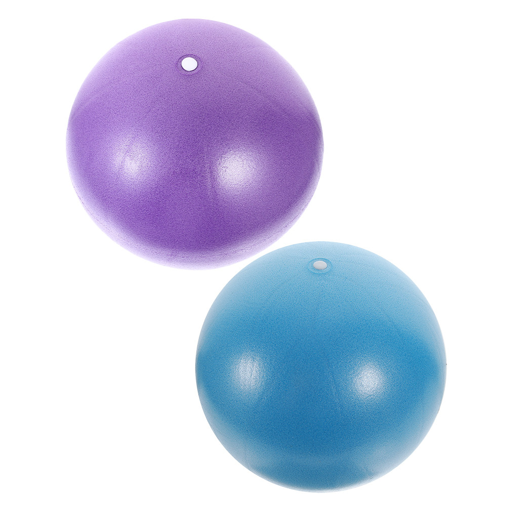 2Pcs PVC Pilates Ball Fitness  - Pilates Yoga Ball Workout review and price