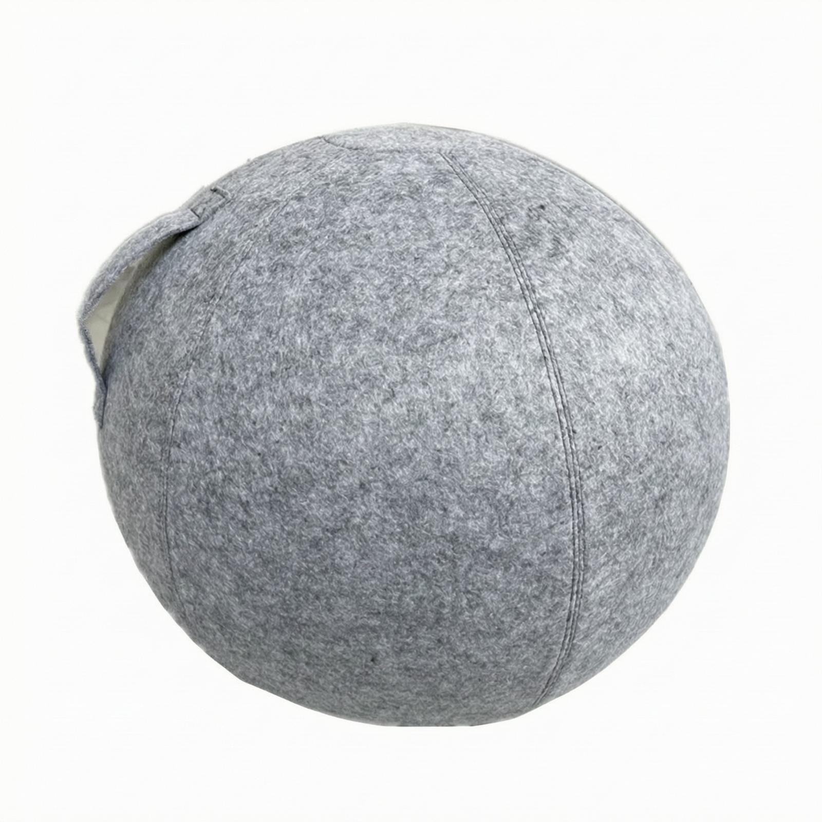 Felt Yoga Ball Cover with Hand - Pilates Yoga Ball Workout review and price